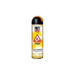 Marcador spray fluor color naranja PINTY PLUS