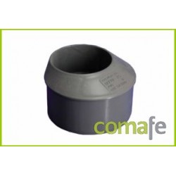 REDUCCION EXCENTRICA PVC EVACUACION H-M - Imagen 1