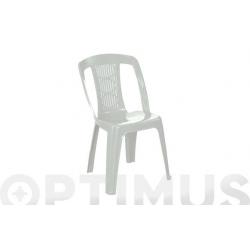 Silla monoblock blanco