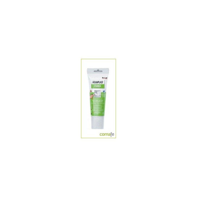 MASILLA AGUAPLAST FIBRA GRIS INTER/EXTERIOR TUBO 200ML 1383 - Imagen 1