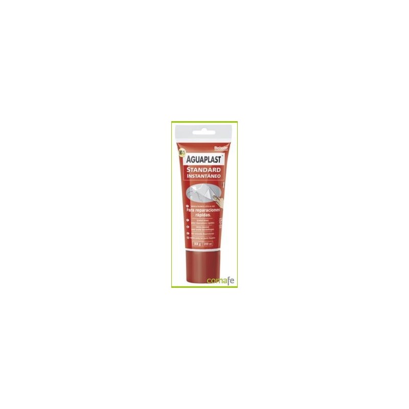 MASILLA AGUAPLAST INSTANTANEO BLANCA INTERIO TUBO 200ML 1421 - Imagen 1