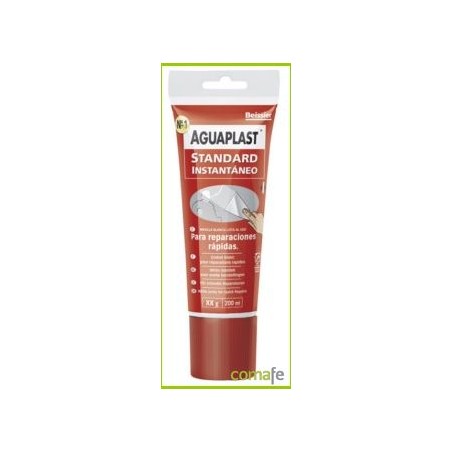 MASILLA AGUAPLAST INSTANTANEO BLANCA INTERIO TUBO 200ML 1421 - Imagen 1