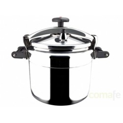 OLLA A PRESION ALUMINIO RECTA CHEF 22LT - Imagen 1