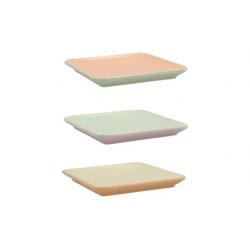 Bandeja porcelana cuadrada ENERIZ