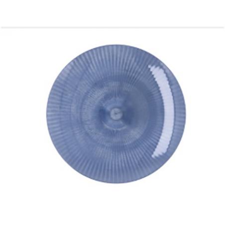 Plato azul poliestireno