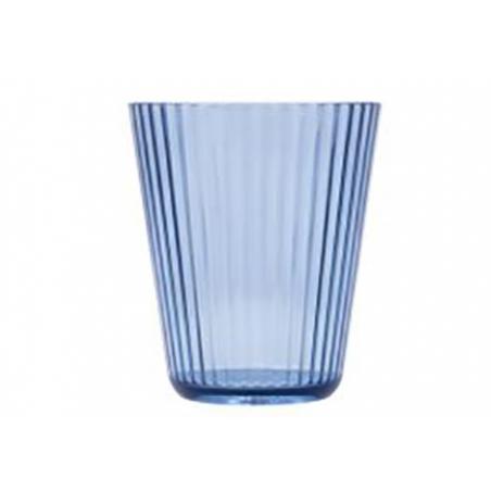 Vaso acrilico azul
