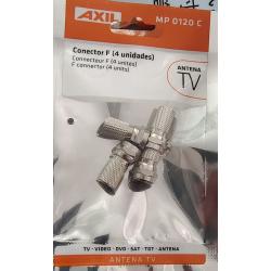 Conector antena F AXIL