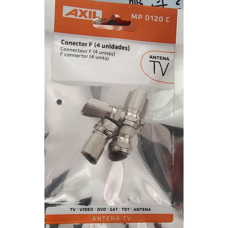 Conector antena F AXIL