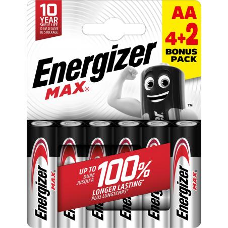 Pila alcalina LR6 ENERGIZER