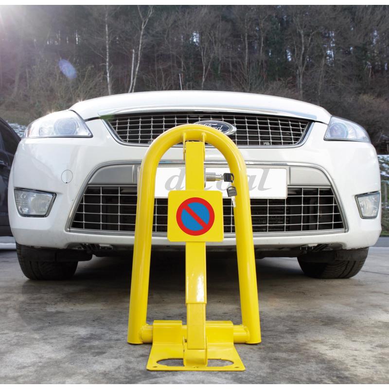 Barrera parking con cerradura