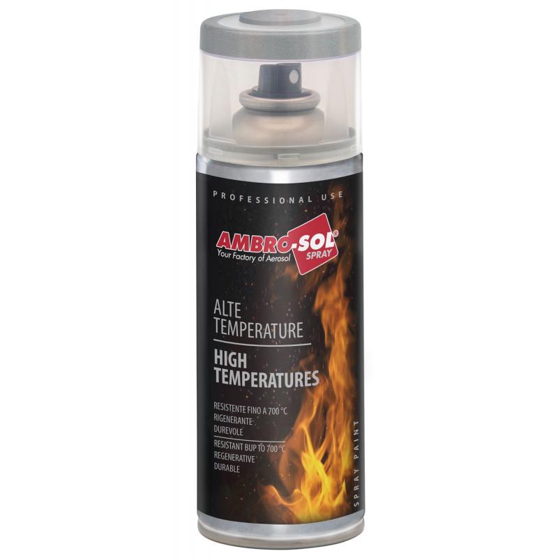 ESMALTE ALTAS TEMPERATURAS ALUMINIO 400 ML