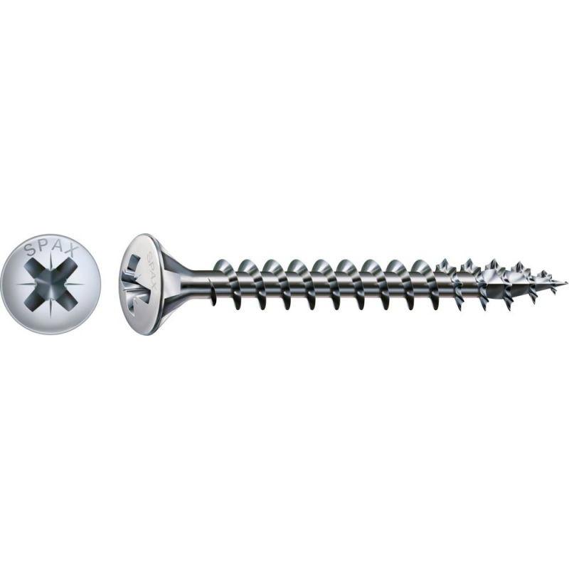 Tornillo rosca madera bicromatado