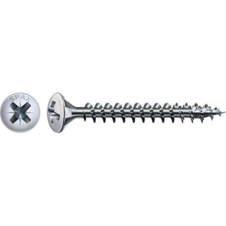 Tornillo rosca madera bicromatado