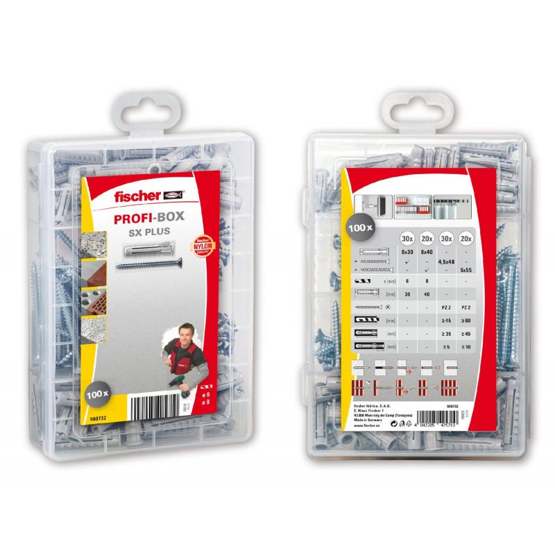Set tacos+tornillos FISCHER