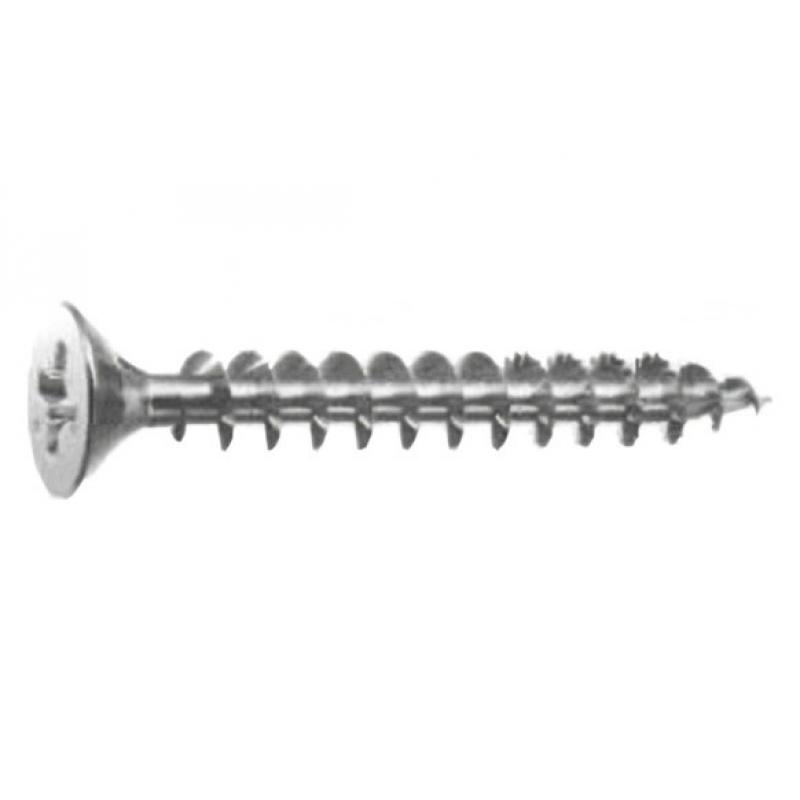 Tornillo rosca madera cabeza plana