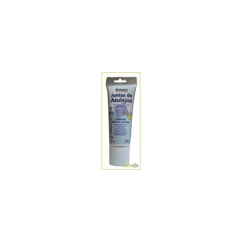 MASILLA JUNTAS AZULEJOS BLANCA BEISSIER TUBO 200ML 2027 - Imagen 1