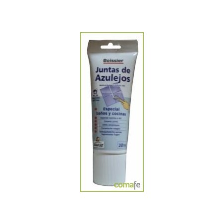 MASILLA JUNTAS AZULEJOS BLANCA BEISSIER TUBO 200ML 2027 - Imagen 1