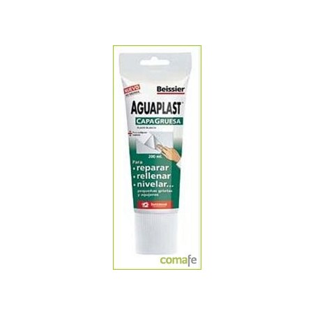 MASILLA AGUAPLAST RELLENOS BLANCA INTERIOR TUBO 200ML 2024 - Imagen 1