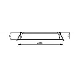 Downlight empotrar