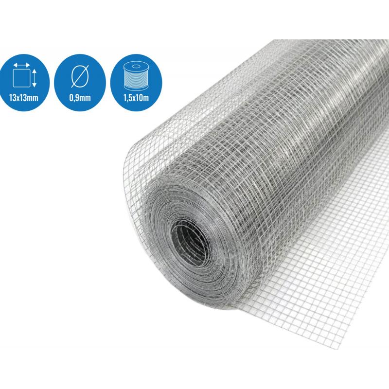 Malla electrosoldada galvanizada