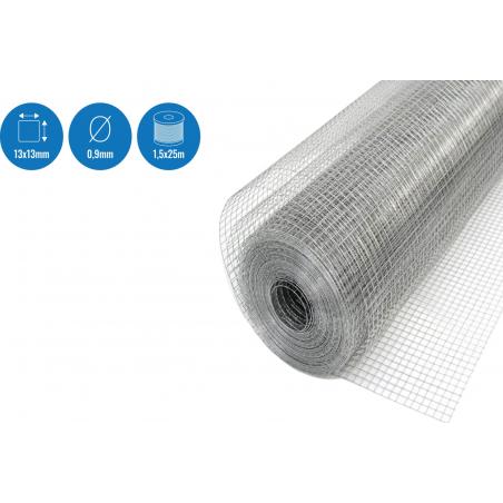 Malla electrosoldada galvanizada