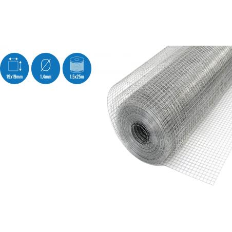 Malla electrosoldada galvanizada