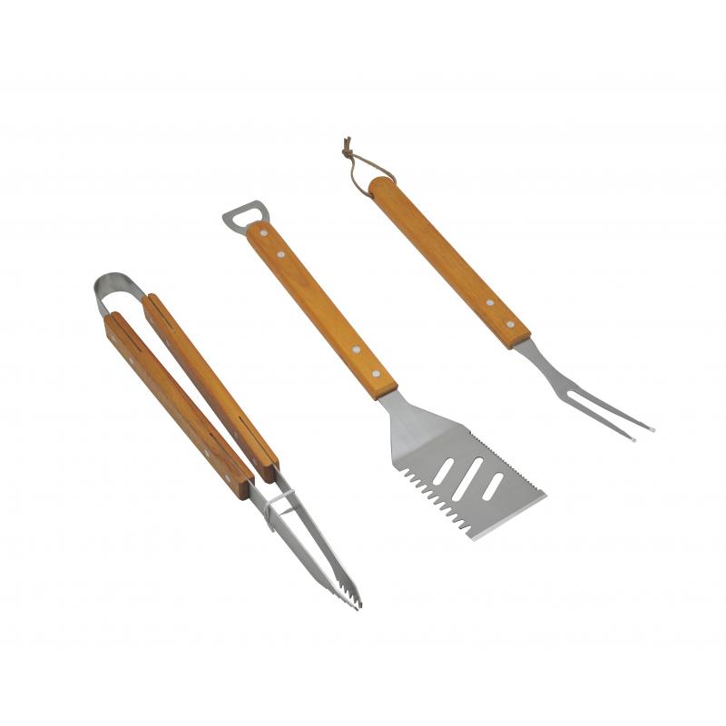 Juego accesorios barbacoa (3 pz)
