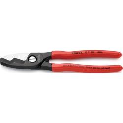 CORTACABLES LONGITUD 200 MM REVESTIMIENTO DE PLÁSTICO KNIPEX