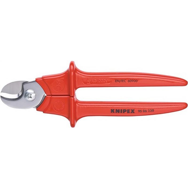 CORTACABLES LONGITUD 230 MM CABEZA PULIDA VDE PLÁSTICO ENCAP