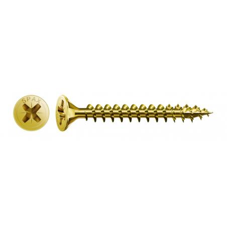 Tornillo rosca madera cabeza plana