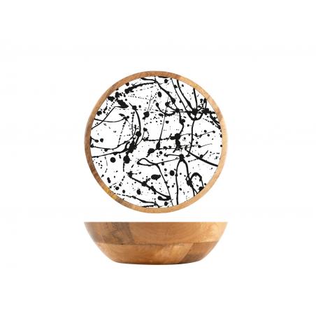Bol madera decorado