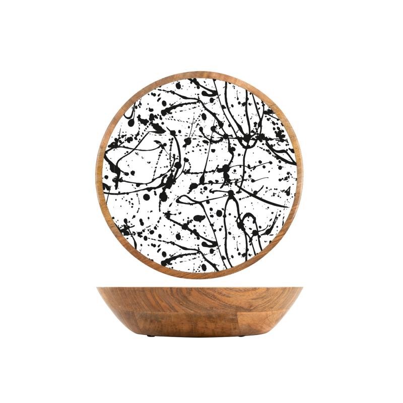 Bol madera decorado
