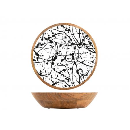 Bol madera decorado