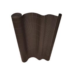 Cañizo doble cara PVC 1x3 mt marron