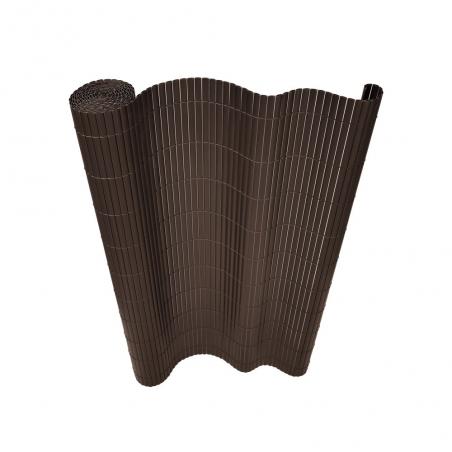 Cañizo doble cara PVC 1,5x3 mt marron