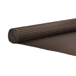 Cañizo doble cara PVC 1,5x3 mt marron