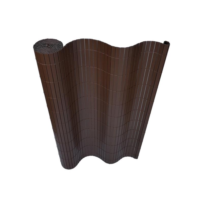 Cañizo PVC reforzado 2x3 mt chocolate