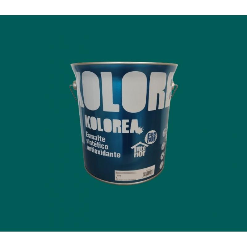 Esmalte sintetico antioxido brillo 4 lt verde hierba