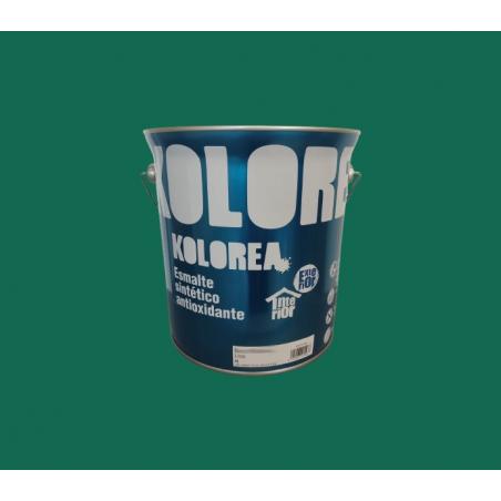 Esmalte sintetico antioxido brillo 4 lt verde primavera