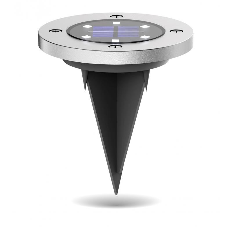 Baliza solar metal (2 ud)