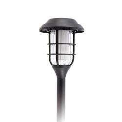 Baliza solar led efecto llama