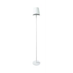Lampara pie recargable blanco