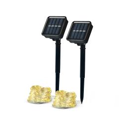 Guirnalda placa solar Cintia (2 ud)
