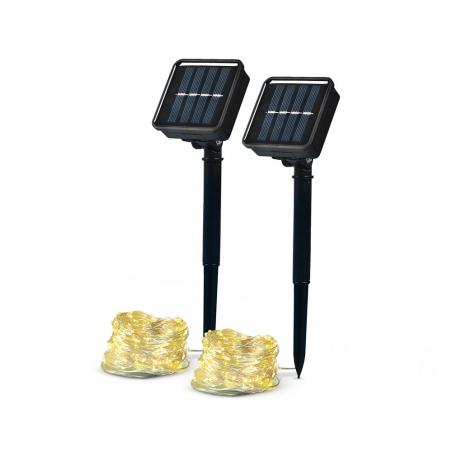Guirnalda placa solar Cintia (2 ud)
