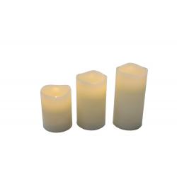 Velas led bateria Dolo (3 pz)