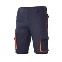 Bermuda Total Mach Talla 40 azul/naranja
