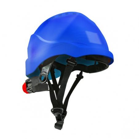 Casco trabajos en altura Curro azul CLIMAX
