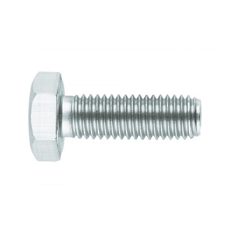 Tornillo din 933 metrica 16x70 calidad 6.8 acabado cincado (50 ud)