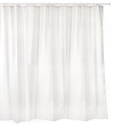 Cortina baño anillas 220x220 cm blanco