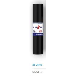 Bolsa basura 25 lt apertura facil (20 ud)
